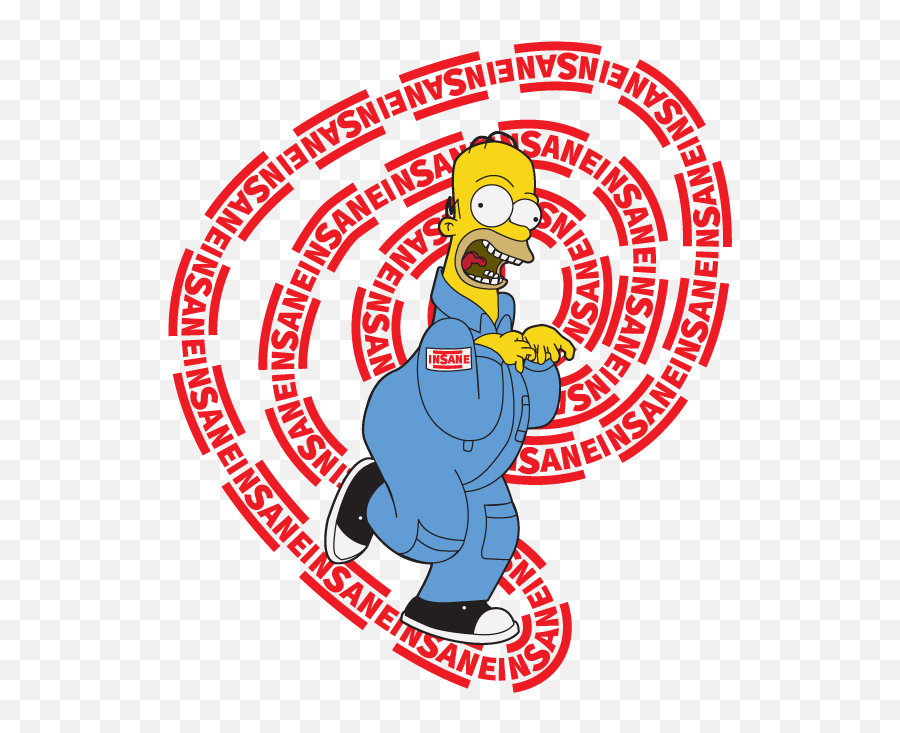 Insane Homer - Drawing Emoji,Homer Simpson Bottling Up His Emotions