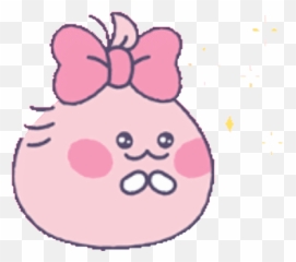 Sticker Maker - Hi Peachfiv Girly Emoji,Poring Emoticon Emojis