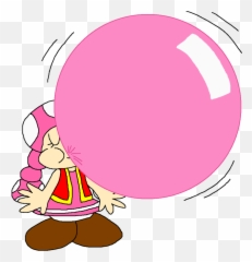 Gum Clipart Pink - Cartoon Chewing Gum Png Emoji,Bubble Gum Emoticon