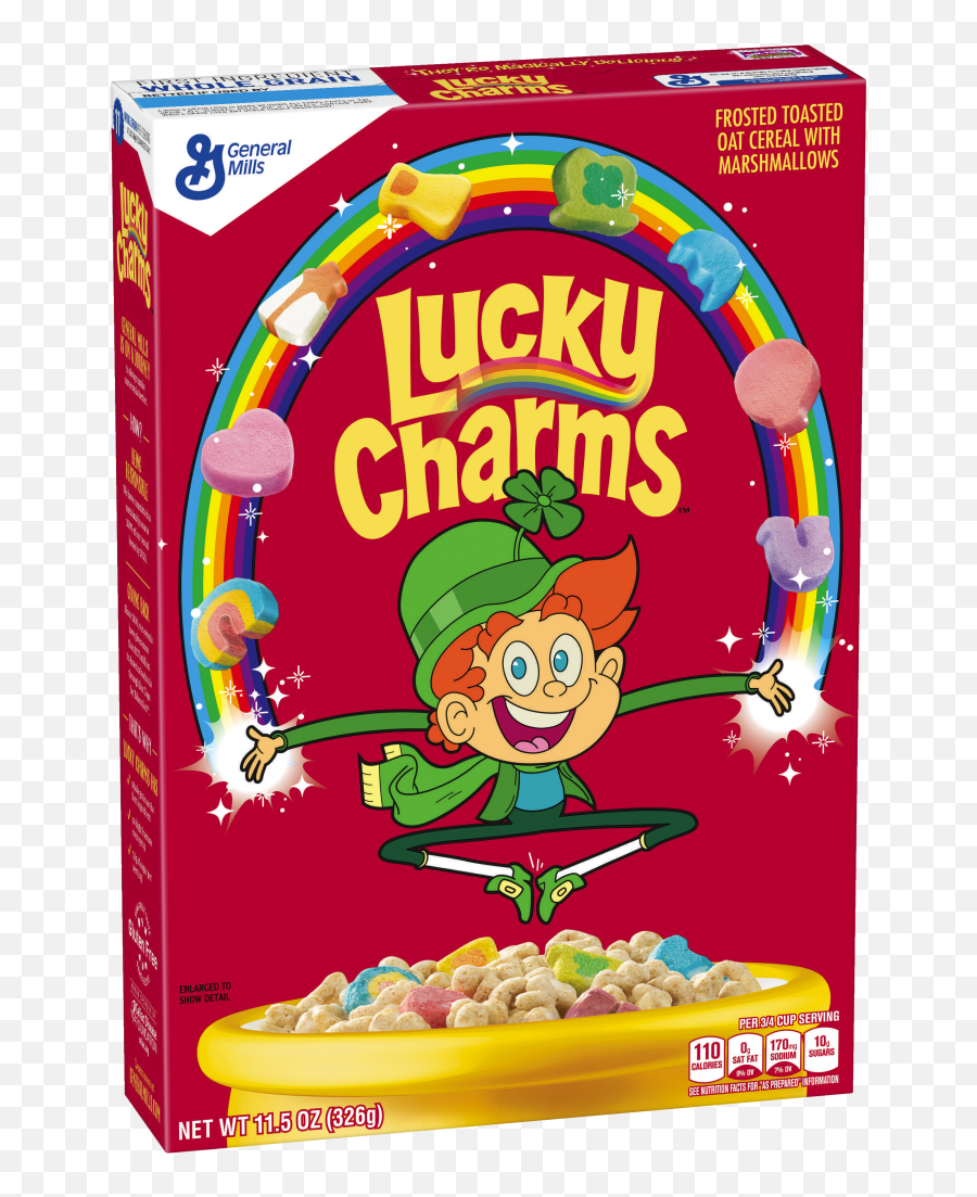 Clipart Box Breakfast Cereal Clipart - Many Grams Of Sugar Is In Lucky Charms Emoji,Emoji Honey Nut Cheerios