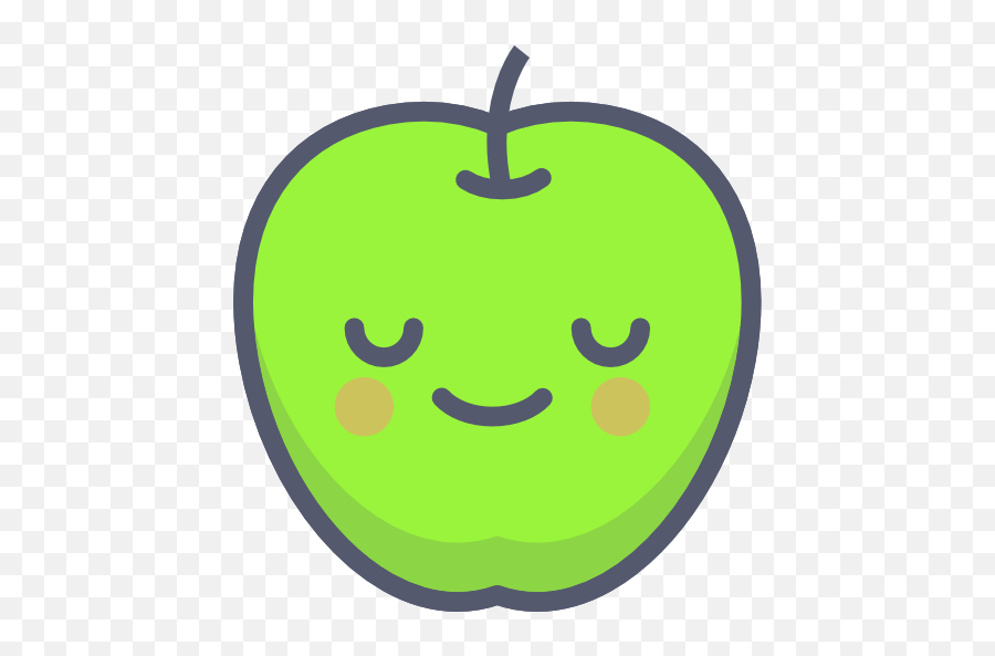 Apple - Free Food Icons Happy Emoji,Honey Emoticon Apple