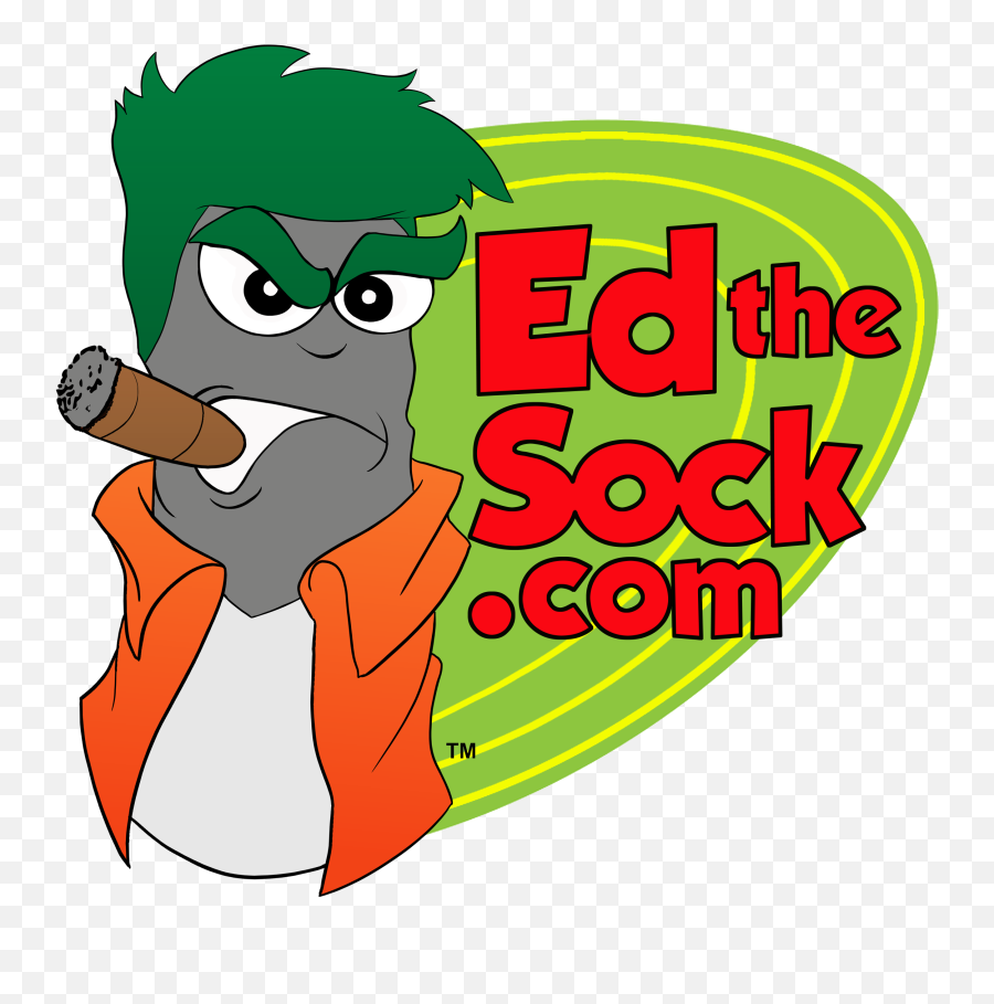 Ed The Sock U2013 We Talk With You U2013 Not At You - Fictional Character Emoji,Dumb Emojis