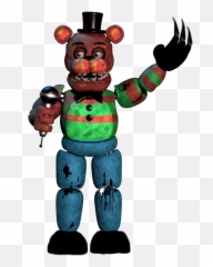 Freddy Fazbear Krueger Image - Withered Full Body Freddy Emoji,Freddy Krueger Emoji