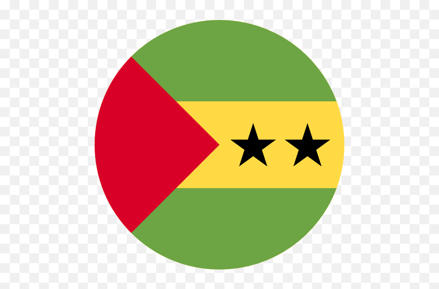 Sao Tome And Principe Flag Icon - Png4u Emoji,Swedish Flag Emoji Png