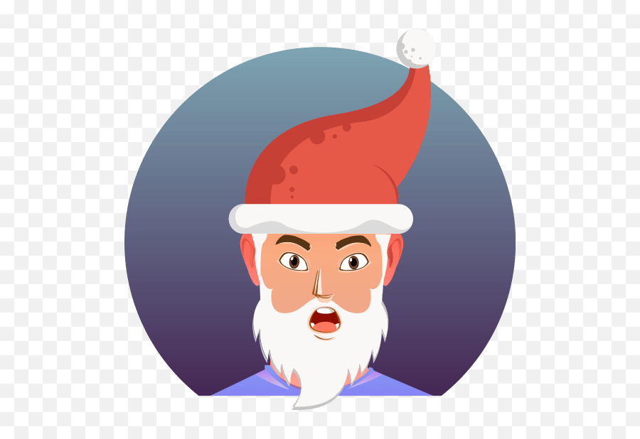 Santa Claus Christmas Icon - Canva Emoji,Xmas Emoji Copy And Paste