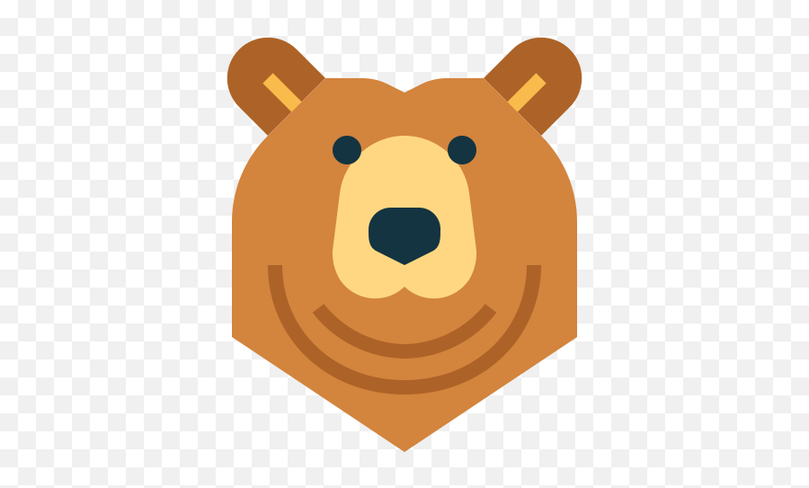 Grizzly Bear - Free Animals Icons Emoji,Bear With Emojis