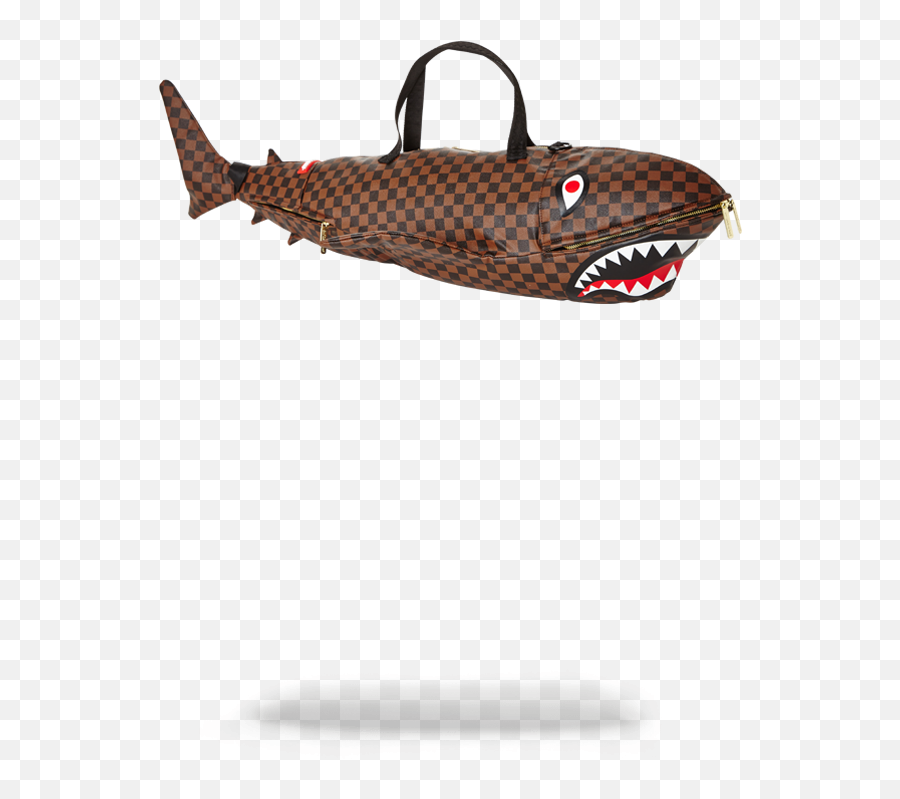 Sharks In Paris Duffle - Shark Emoji,Shark Fin Emoji