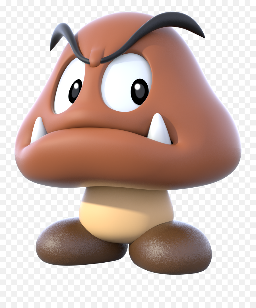 Goomba - Super Mario Wiki The Mario Encyclopedia Goomba Mario Emoji,Mushroom Man Emoji