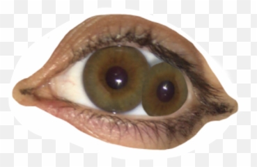 Weirdcore Weird Eye Psychadelic Sticker By Artie - Png Weird Core Eyes Transparent Emoji,Weird Eye Emoji