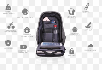 Anti Theft Bag - Folding Emoji,Emoji Laptop Bag