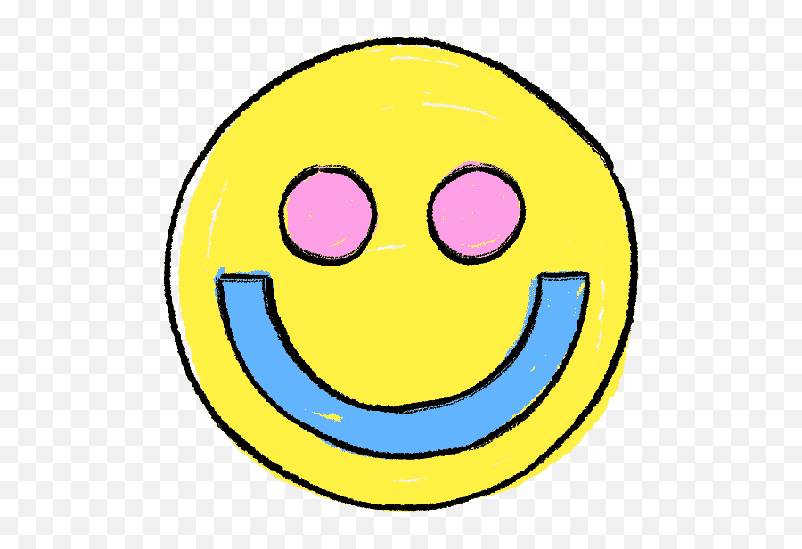 Happy Smiley Face Sticker By Nina Tsur For Ios Android Giphy - Animated Gif Sad To Happy Gif Emoji,Barfing Emoji Gif