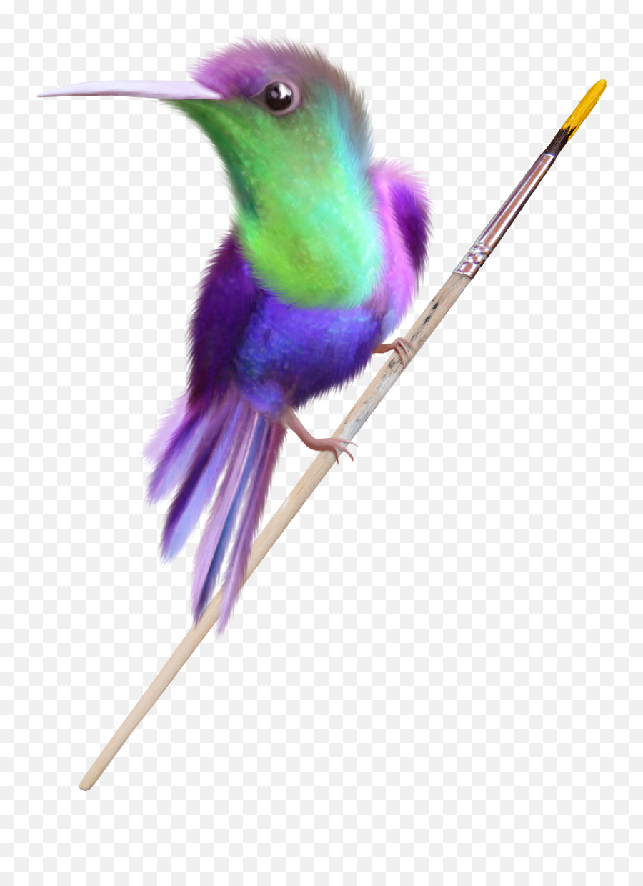 Beauty Hummingbird Free Clip Art - Dyed Emoji,Hummingbird Emoticon