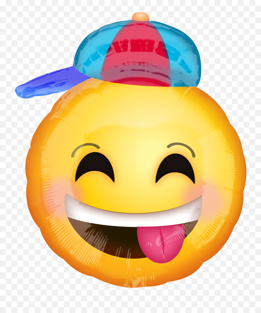 Happy Emoticons Transparent Png Image - Carita Feliz Con Gorra Emoji,Happy Emoticons Images