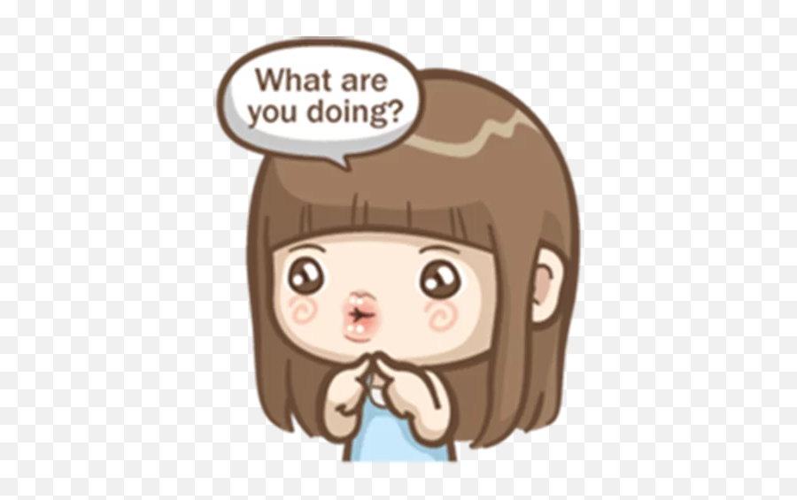 Misa Daily Life 3 Twb Stickers For Emoji,Emoji Pop 142