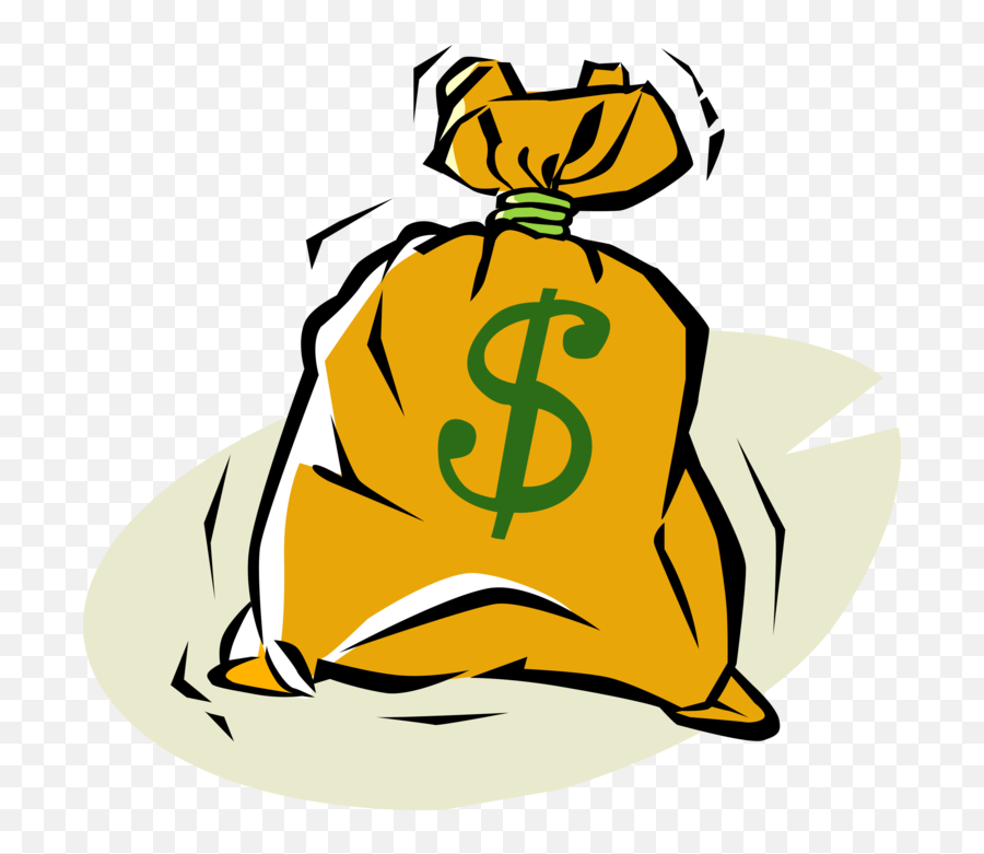 Moneybag Sack Of Money - Bag Of Money Clipart Transparent Saco De Dinheiro Clipart Emoji,Money Sack Emoji