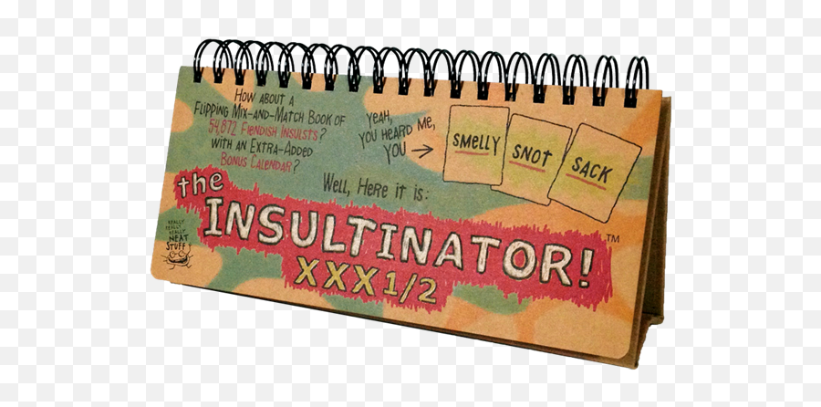 The Insultinator Xxx12 Fun Incorporated - Horizontal Emoji,Snotty Nose Emoji