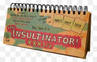 The Insultinator Xxx12 Fun Incorporated - Horizontal Emoji,Snotty Nose Emoji