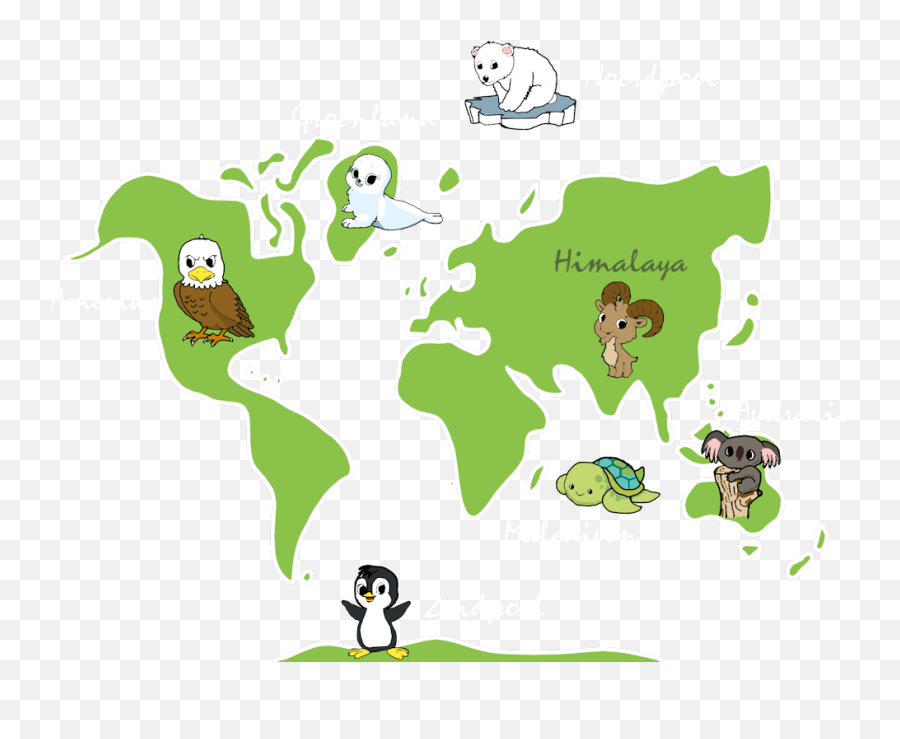 Genuanceerd Kinderboek - World Map Outline With Black And White Emoji,Emoji Kwis