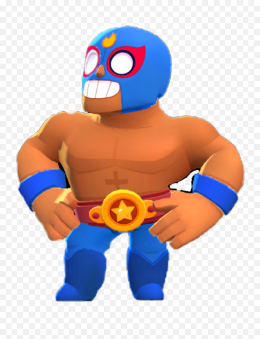 Brawlstars Sticker - Brawl Stars Bandit El Primo Emoji,Strong Man Emoji Art