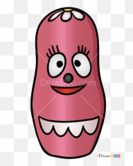 How To Draw Foofa Nesting Doll Yo Gabba Gabba - Happy Emoji,Rwby Emoticons For Kids