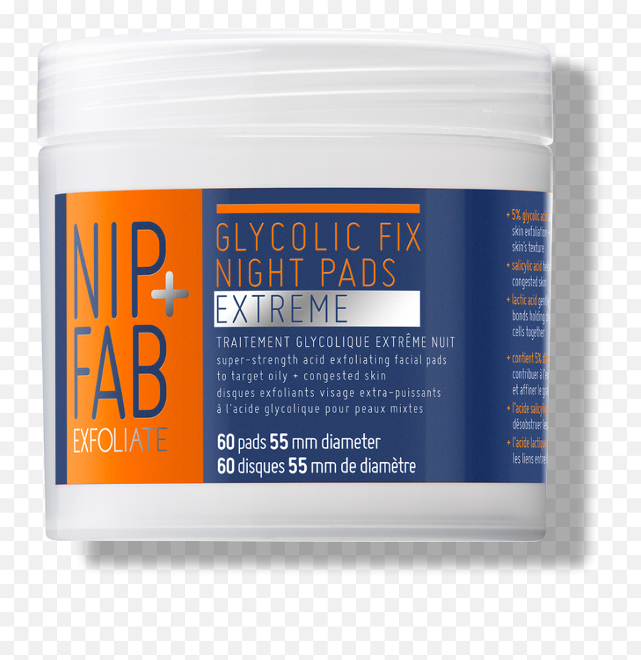 Best Anti Aging Peel Pads Sell Every Three Seconds - Nip Fab Glycolic Fix Night Pads Extreme Emoji,Emotion Pad Hook