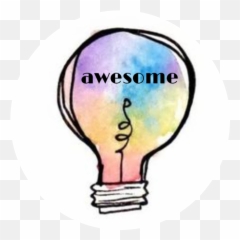 Sticker By Alina - Light Bulb Drawing Inspire Emoji,Electricity Emoji Name