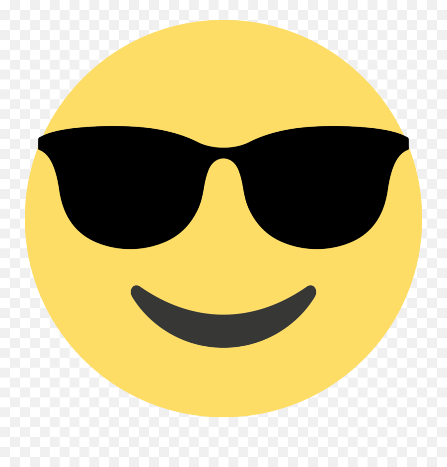 Sunglasses Emoji Png Pnggrid - Emoji Smile Logo Black And White,Emoticon For Hugs