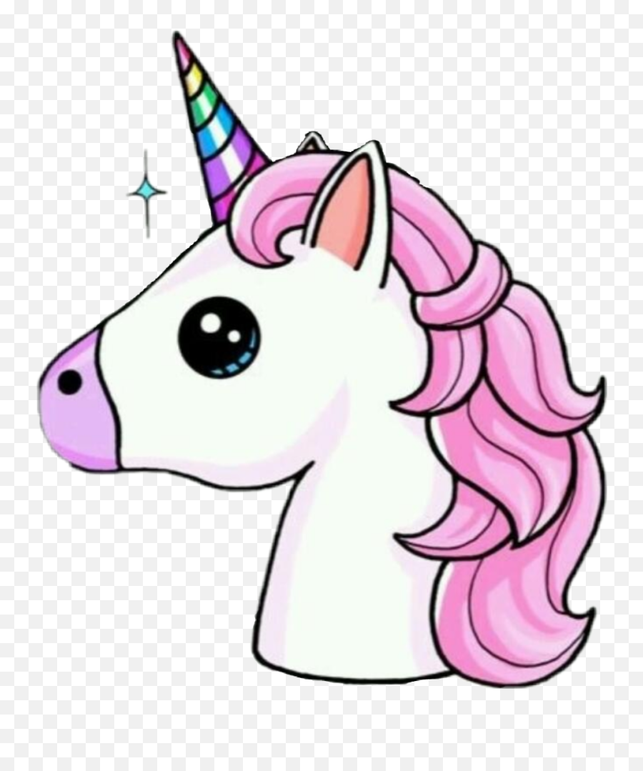 Unicorn Sticker Emojis Sticker By Yaz - Unicorn Drawing Emoji,Horse Emojis