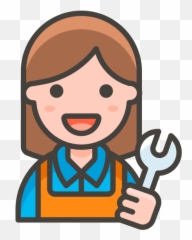 Woman Mechanic Emoji Png Transparent Emoji - Freepngdesigncom Transparent Judge Clipart Png,Sexy Bikini Emoji