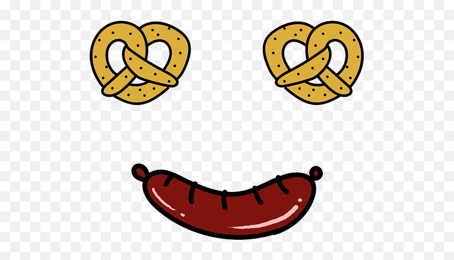 Germany Pretzels Sausage Bratwurst Oktoberfest Apparel Womenu0027s Tank Top - Happy Emoji,Holding Back Laughter Emoticon