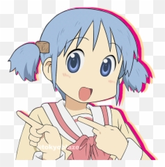 The Most Edited Nichijou Picsart - Nichijou Mio Emoji,Nichijou Emojis