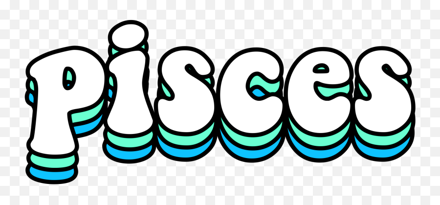 Pisces Water Fish Astrology Sticker By Allison Eileen - Dot Emoji,Pisces Emoji
