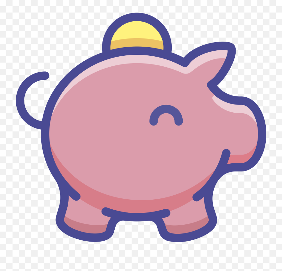 Clipart Money Pig Clipart Money Pig Transparent Free For - Ahorro Dibujo Animado Png Emoji,Leaf And Pig Emoji