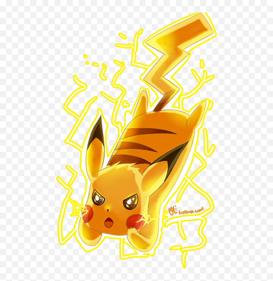 Nuzzling - Shefalitayal Pikachu Thunderbolt Attack Png Emoji,Emoticons Fchat