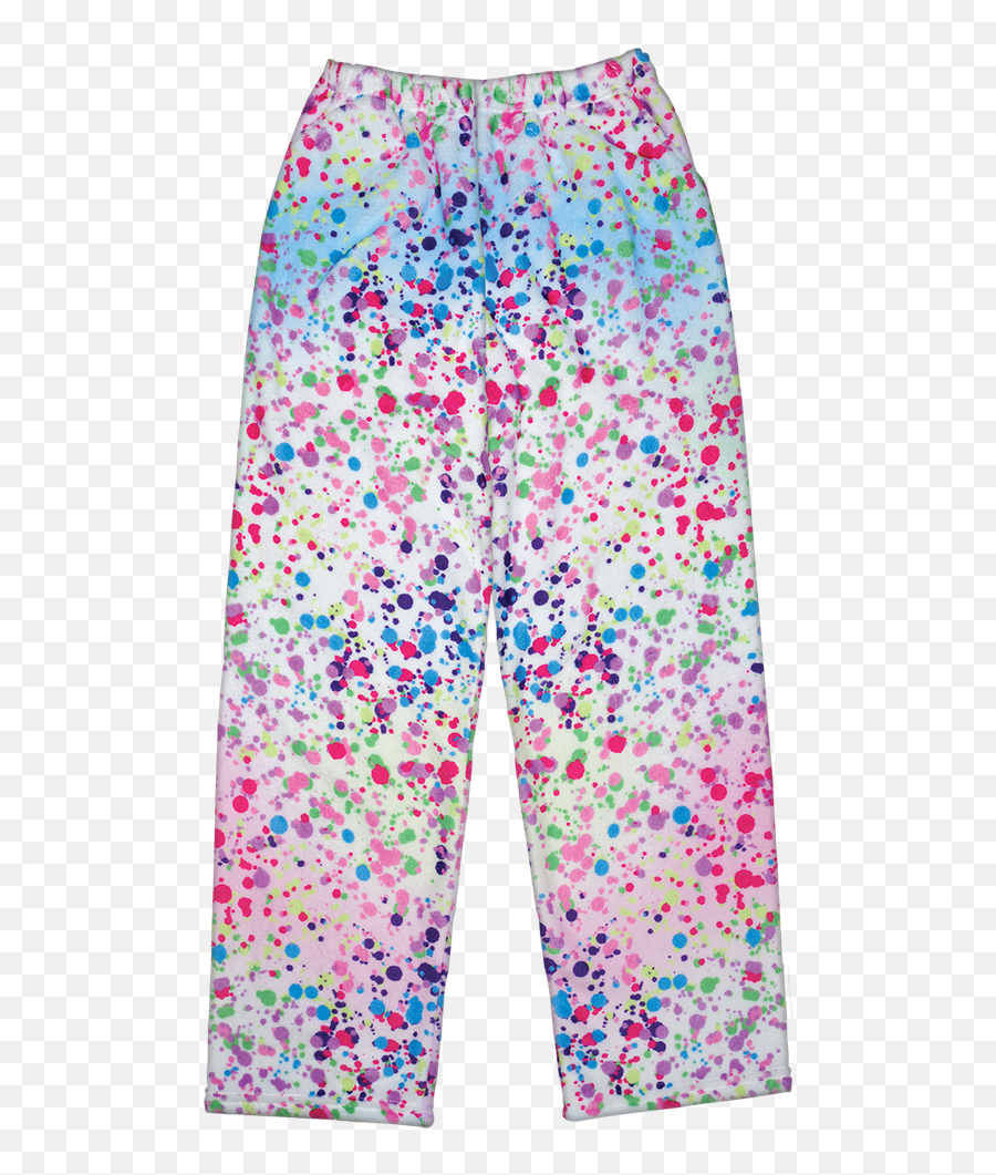 Confetti Plush Pants - Girly Emoji,Blizzard Fleece Fabric-tech Emoticon