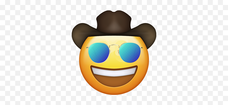 Float - Cowboy Emoji,Float Emoticon