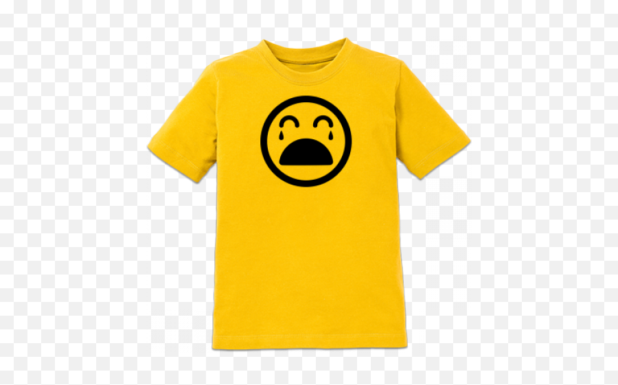 Howling Smiley Kidsu0027 T - Shirt Kindergarten Schule T Shirt Emoji,