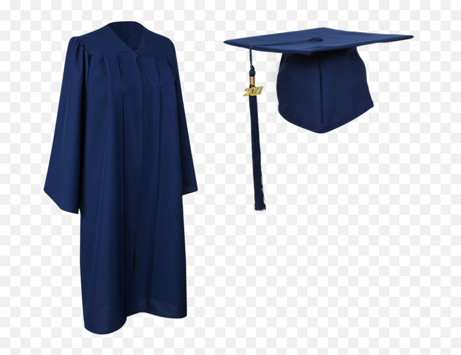 Navy Blue Graduation Cap With Stole - Academic Dress Emoji,Graduation Hat Emoji