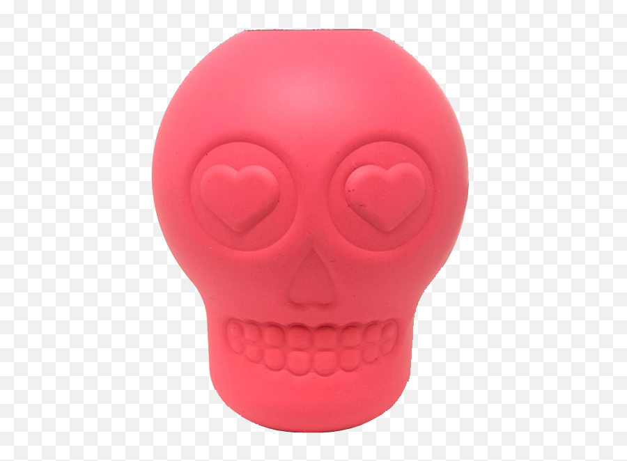 Skull Durable Rubber Dog Toy - Creepy Emoji,Emotion Pets Toys Sugar The Seal\
