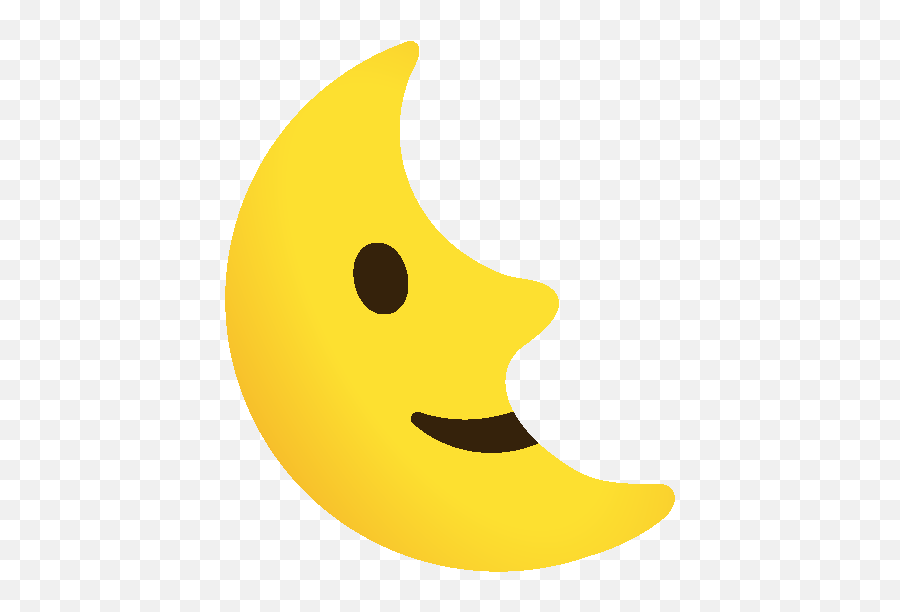 Emoji Kitchen - Happy,Moon And Star Emoji