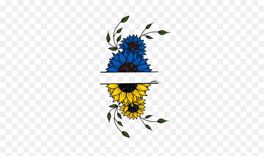 Create For Ukraine Emoji,Ukraine Sunflower Emoji
