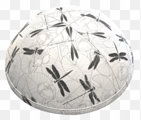 Printed Kippot - Dragonfly Emoji,Dragonfly Emoji