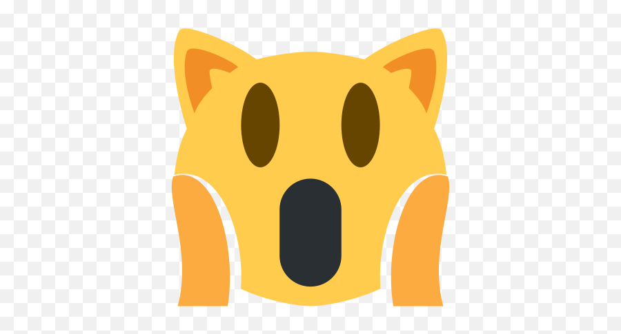 Emoji Remix On Twitter Smiley Scream Cat - Dot,Cat Emojis For Android