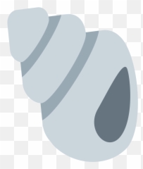 Spiral Shell Emoji - Shell Emoji,Shell Emoji