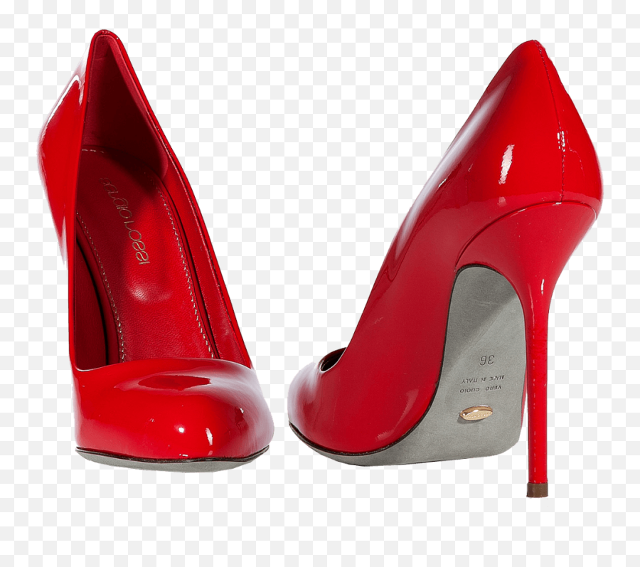 Pair Of Red Women Shoes - Zapatos De Tacon Png Emoji,Emoji Loafers