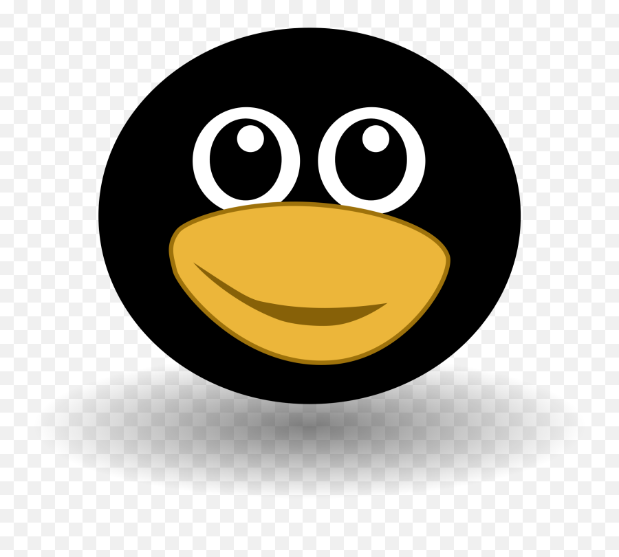 Emoticon Smiley Vertebrate Png Clipart - Animated Penguin Head Emoji,Penguin Emoticons