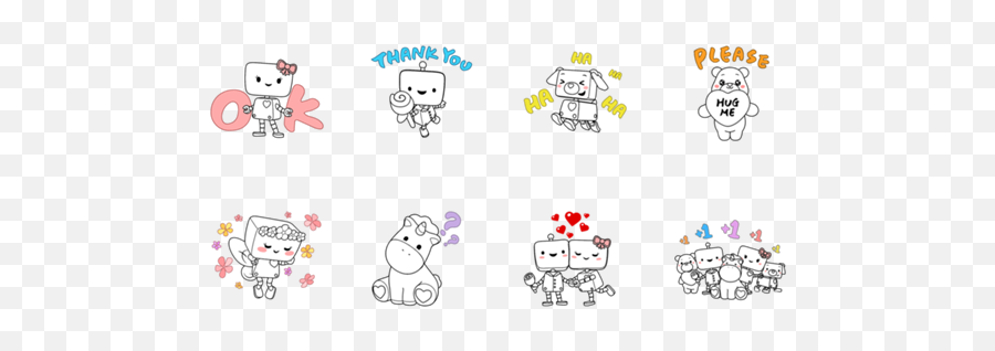 Stickerlinebyiton5 - Stickers Whatsapp Pandora Emoji,Tuzki Bunny Emoticons