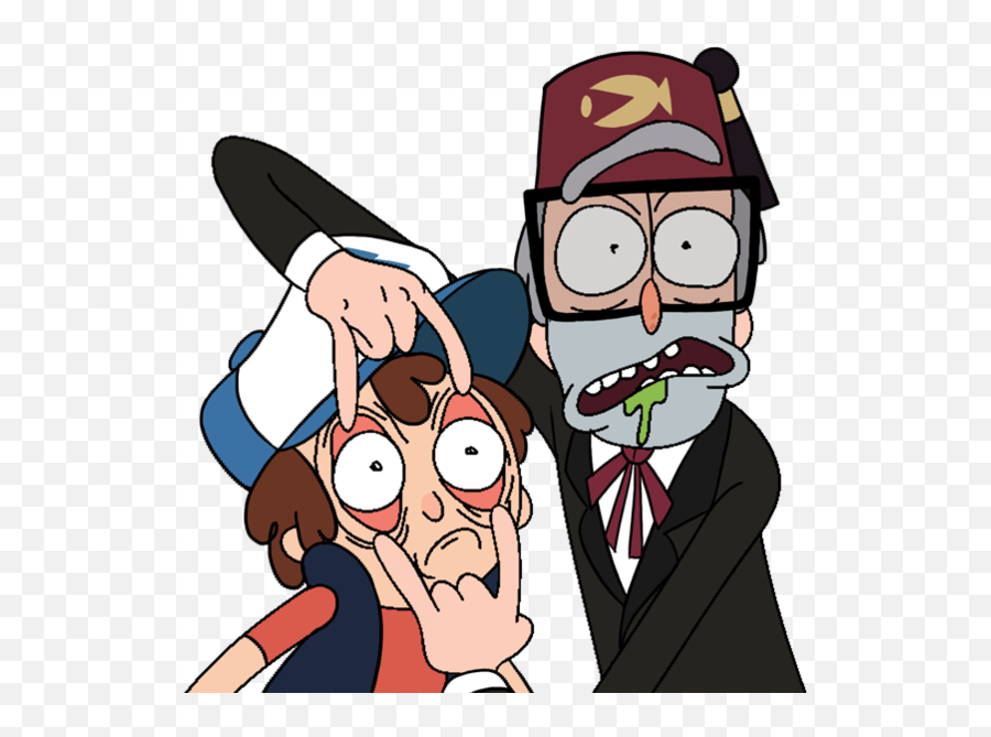 Morty Eye Edits - Gravity Falls Rick And Mortty Emoji,Rick And Morty Emojis