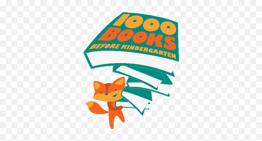 Download Fox Holding Books 1000 Books Before Kindergarten - 1000 Books Before Kindergarten Fox Emoji,Fox Emoji Transparent