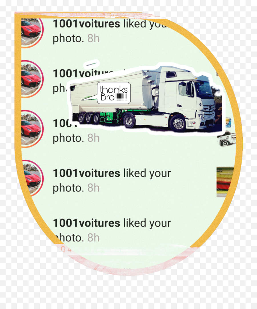 Truck Sticker - Commercial Vehicle Emoji,1001 Sky Emoji